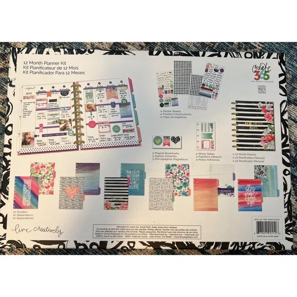 Happy Planner Office New Me My Big Ideas The Happy Planner Box Kit